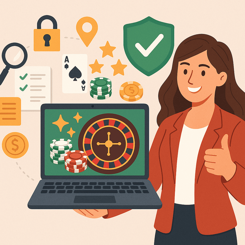 Roghnaigh casino ar líne sábháilte le seirbhís iontaofa agus ceadúnas bailí